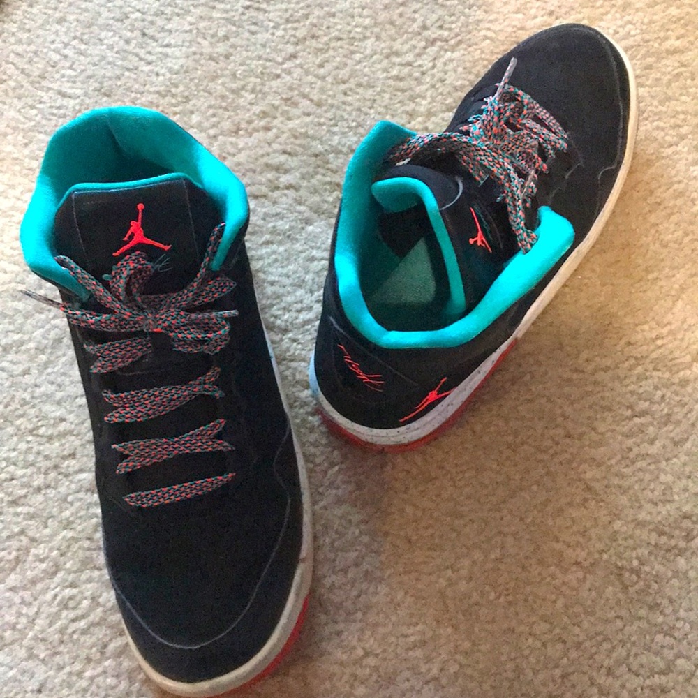 JORDAN FLIGHT ORIGIN 2 BLACK LAVA PINK CORAL TEAL